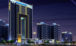 樓體亮化—清城時(shí)代廣場夜景照明工程