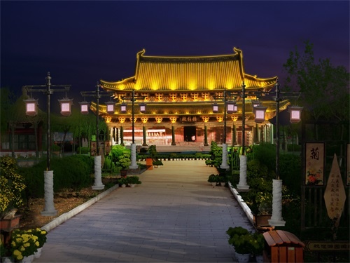 戶外古建筑亮化在選材方面要注意哪些？