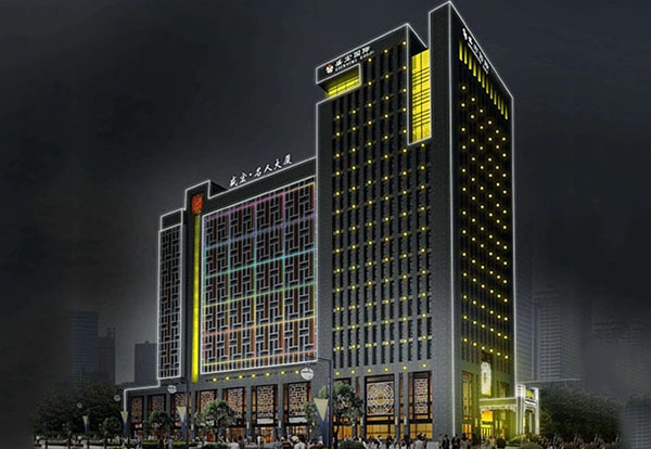 辦公樓樓體亮化 辦公樓樓體亮化